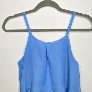 Knitworks blue tank top | size:xl |